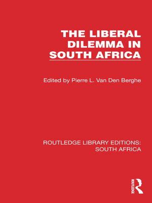 cover image of The Liberal Dilemma in South Africa